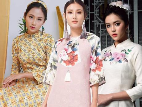 Hoa mắt với quá nhiều mẫu áo dài, cuối cùng cũng tìm ra 4 kiểu đẹp và nổi nhất!
