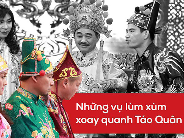 Mang lại tiếng cười cho khán giả nhưng trong hành trình 15 năm, Táo Quân cũng không ít lần vướng phải những lùm xùm