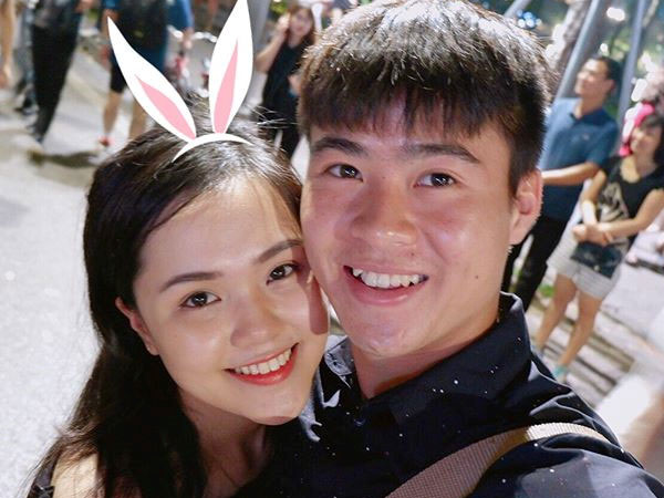 Bạn gái xinh như hot girl của tiền vệ U23 Việt Nam Đỗ Duy Mạnh