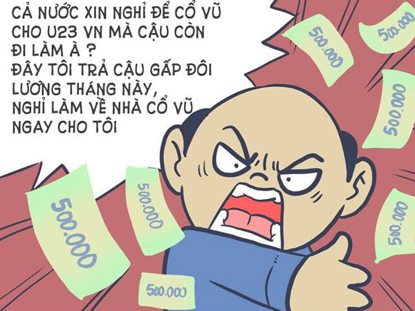 Dân mạng mơ về chiến thắng của U23 Việt Nam trong trận bán kết