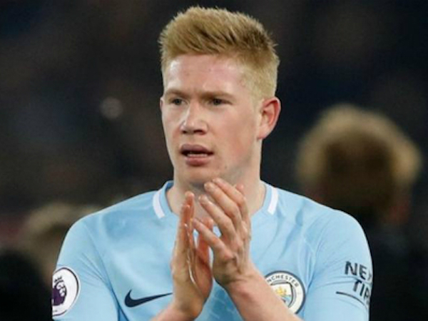 Man City ký hợp đồng mới với De Bruyne tới năm 2023