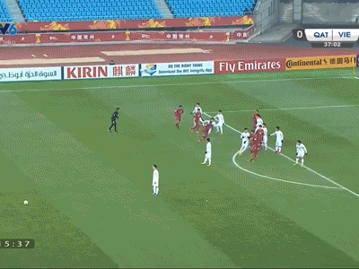 Video: U23 Qatar mở tỷ số ở phút 39