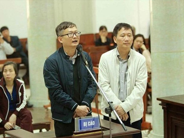 Luật sư của Trịnh Xuân Thanh quên câu hỏi vì bị tòa ngắt lời