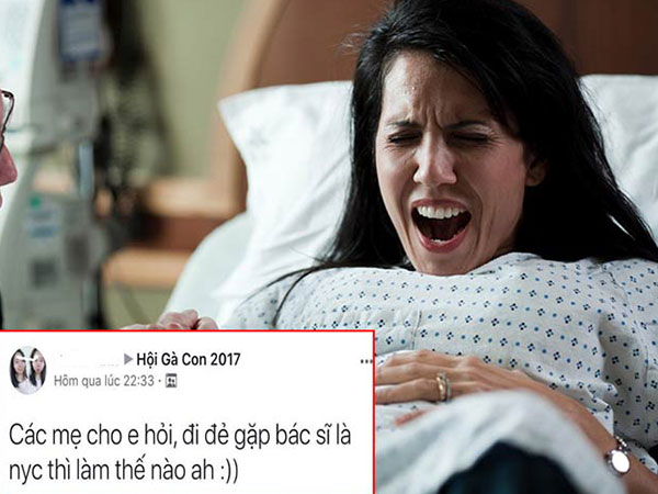 'Đi đẻ gặp bác sỹ là người yêu cũ': Câu hỏi khiến cư dân mạng đau đầu