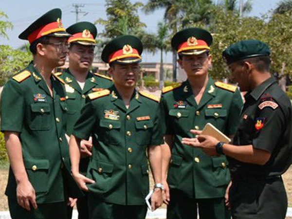 Lần đầu tiên Việt Nam cử sỹ quan sang Ấn Độ tham gia diễn tập quân sự chung