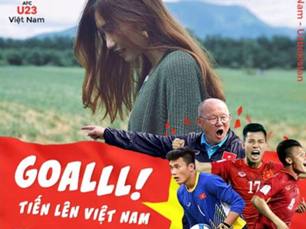 Thay avatar Facebook bằng khung ảnh cổ vũ đội tuyển U23 Việt Nam