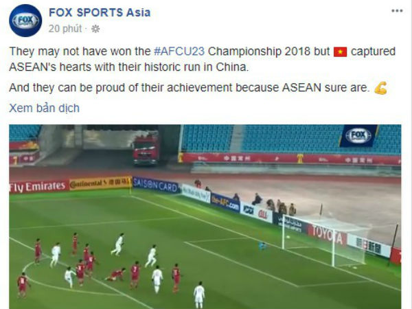 Cổ động viên Đông Nam Á: 'Việt Nam, các bạn không thua đâu!'