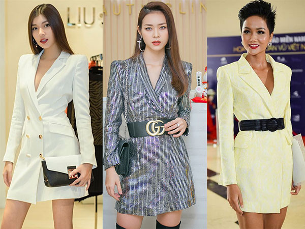 Đủ kiểu diện blazer dáng dài từ mỹ nhân Việt