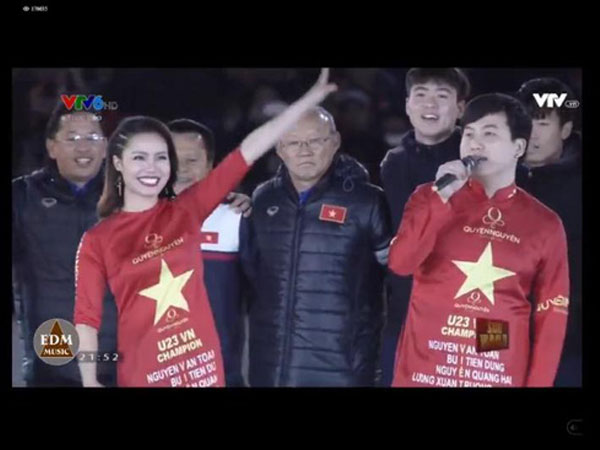 Ngọc Anh lên tiếng về Gala mừng công U23 Việt Nam bị kêu ca lộn xộn, hát nhép