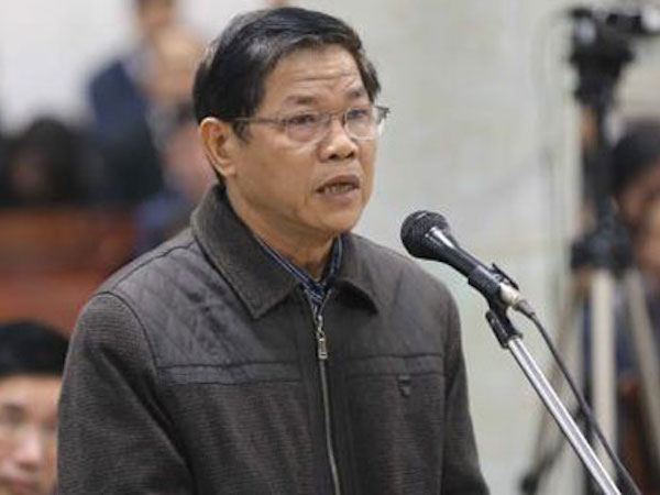 Bị cáo 'trong vụ án ông Đinh La Thăng' chống án