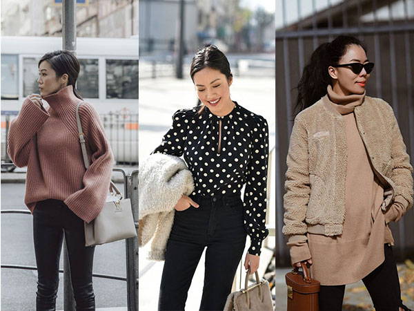 Dạo một vòng xem các quý cô Châu Á lên đồ thế nào trong những ngày trời chuyển lạnh