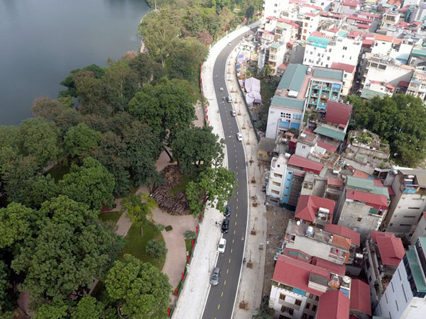 Toàn cảnh tuyến phố dài 600 m làm 17 năm mới xong