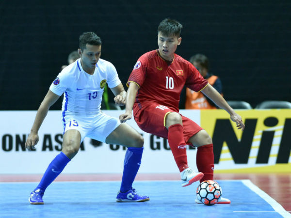 Futsal VN thua Malaysia khi trận đấu chỉ còn 2 giây