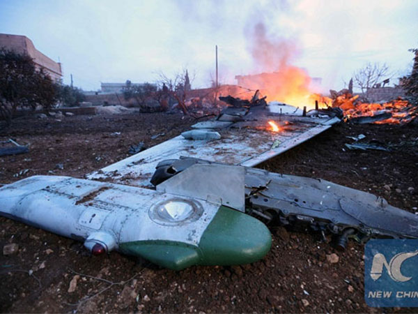 Chiến đấu cơ Nga rơi ở Syria, phi công bị giết