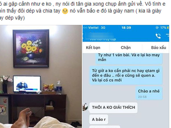 Người yêu khoe 'đi ăn tân gia' và chụp ảnh gửi về, cô gái chết lặng phát hiện mình bị cắm sừng