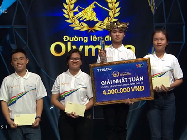10X tự nhận mình chậm chạp chiến thắng cuộc thi tuần Olympia
