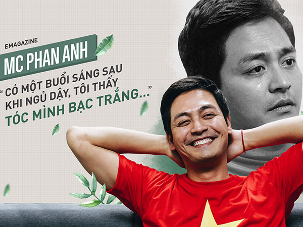 MC Phan Anh: 'Có một buổi sáng sau khi ngủ dậy, tôi thấy tóc mình bạc trắng'