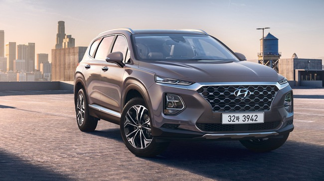 Hyundai công bố ảnh thực tế và chốt lịch ra mắt Santa Fe 2019