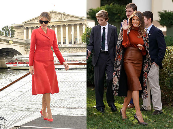 10 lần chọn đồ chuẩn nhất của bà Melania trong một năm làm Phu nhân Tổng thống Mỹ