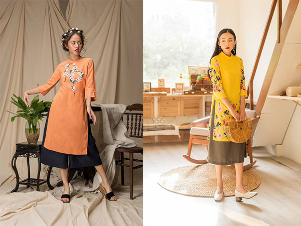 3 công thức diện áo dài cách tân đẹp miễn chê trong Tết này