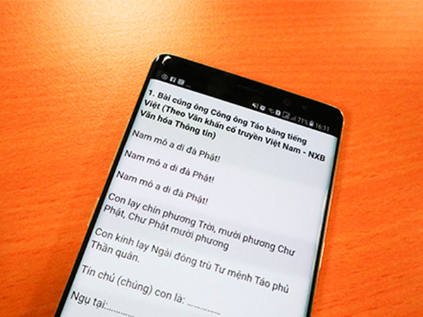 Cúng ông Táo thời smartphone
