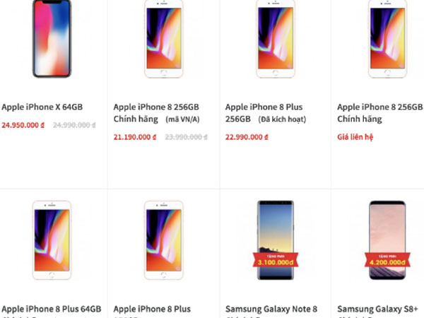 Smartphone cao cấp đua giảm giá trước Tết