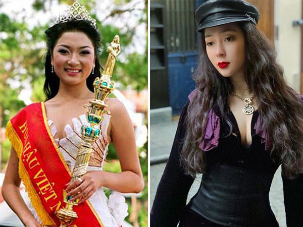 Cận gương mặt bị chê 'nhọn xuyên thủng giấy' HH Nguyễn Thị Huyền
