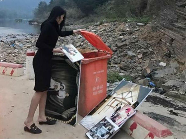 Cô gái gây sốt MXH ngày cúng ông Công ông Táo: 'Nhà nhà thả cá, còn tôi thả... ảnh cưới'