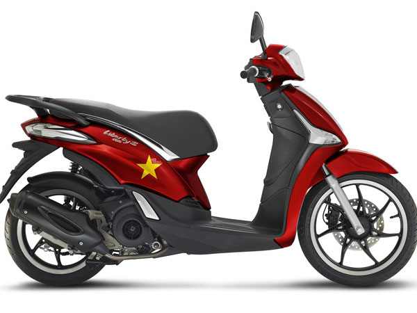 Piaggio Liberty thêm phiên bản 'U23 Việt Nam'