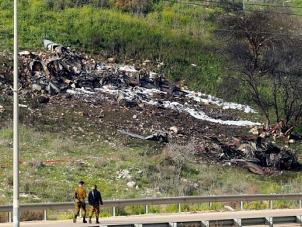 Syria bắn rơi chiến đấu cơ F-16 ở Israel