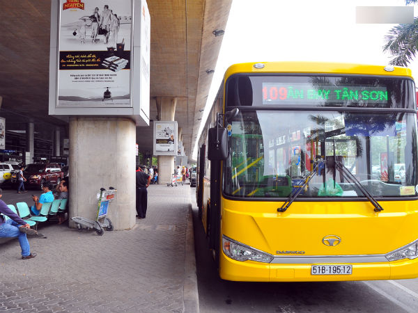 TPHCM: Hành khách được đi xe buýt miễn phí vào sân bay Tân Sơn Nhất trong dịp Tết