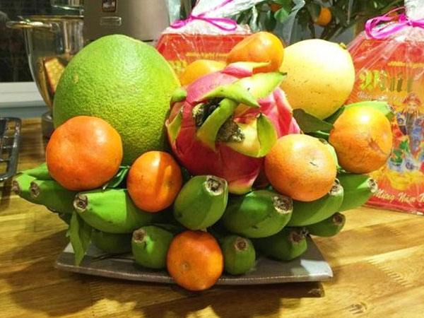 Ý nghĩa và cách sắp xếp mâm ngũ quả chuẩn cho cả năm sung túc