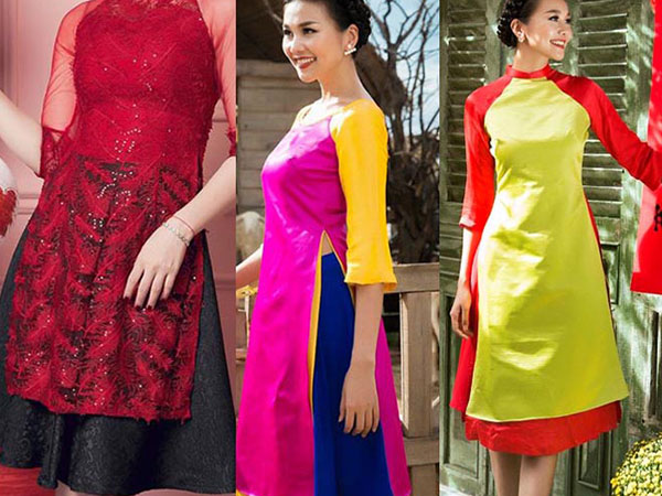 Mặc áo dài cùng váy đụp: 'Bùng nổ' ý kiến trái chiều dịp Tết