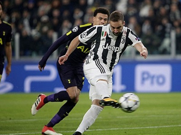 Tottenham cầm hòa Juventus dù bị dẫn hai bàn sau chín phút