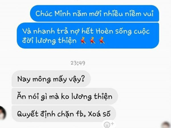 Vừa chúc Tết vừa đòi nợ, nhiều người khóc thét vì bị con nợ 'cù nhầy' chặn luôn facebook