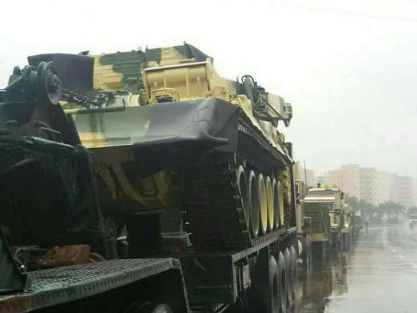 Phương tiện đặc biệt đi kèm xe tăng T-90 Nga vừa gửi cho Iraq