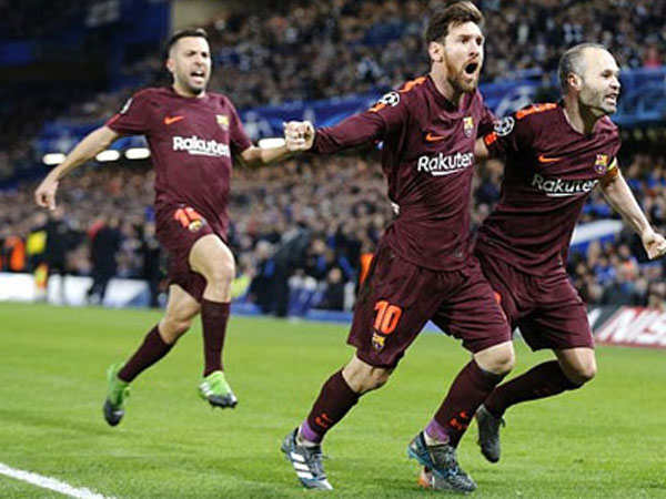 Messi ghi bàn, Barca giành tỷ số hòa trên sân của Chelsea