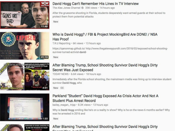 Facebook, YouTube hiện video xuyên tạc vụ xả súng ở Mỹ