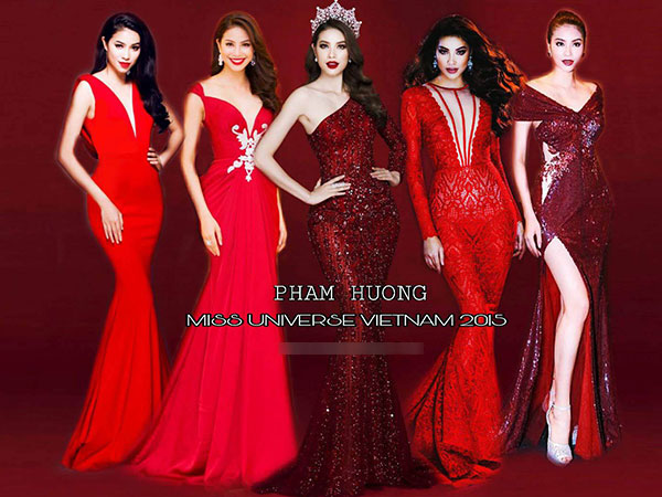 Ngắm BST váy áo từng gây bão của Hoa hậu Phạm Hương, Đỗ Mỹ Linh và Kỳ Duyên