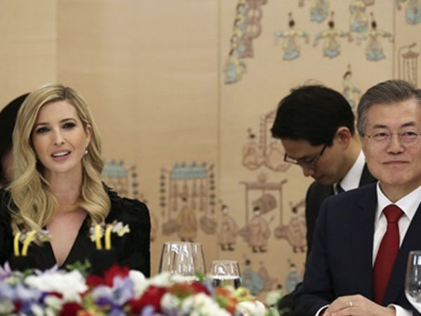 Ẩn ý trong thực đơn Tổng thống Hàn Quốc thết đãi Ivanka Trump