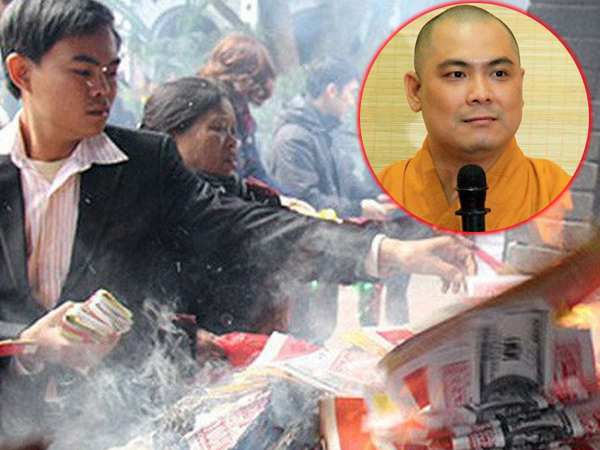 'Đốt nhiều vàng mã không chỉ làm hại người chết mà người sống cũng mắc tội'