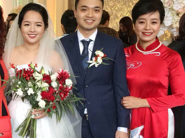 NSƯT Chiều Xuân cười không ngớt trong ngày con gái đầu lòng lấy chồng