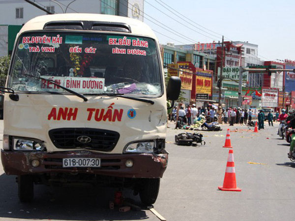Lời khai của tài xế điều khiển ô tô gây tai nạn hàng loạt ở Bình Dương