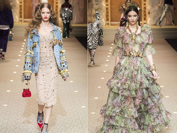 Cả Milan choáng ngợp với những nữ thần Dolce & Gabbana