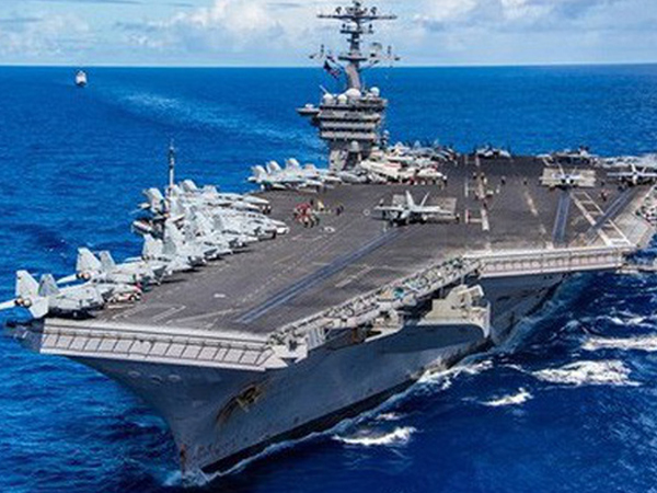 Chiến hạm Mỹ Carl Vinson dự kiến cập cảng Đà Nẵng vài ngày tới