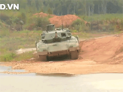 Syria chứng kiến màn thực chiến của siêu tăng T-14 Armata?