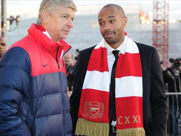 Thierry Henry thừa nhận mơ ước được thay thế Wenger tại Arsenal