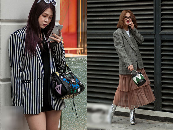 Diện blazer đẹp như các quý cô miền Bắc trong street style những ngày cuối tháng 2