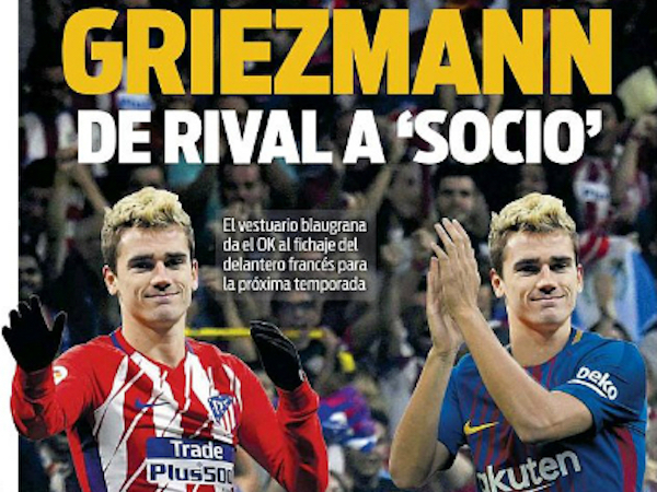 Cầu thủ Barca ủng hộ kế hoạch mua Griezmann
