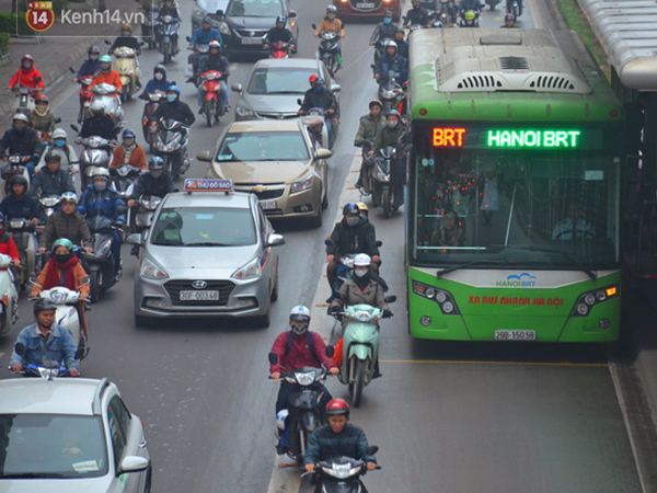 Đề xuất cho ô tô, xe máy và xe buýt thường đi vào làn buýt nhanh BRT: Chúng tôi chỉ đang nghiên cứu